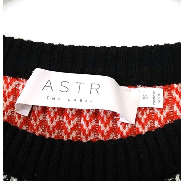 ASTR the Label Striped Cropped Striped Sweater Size Small - Picture 3 of 5